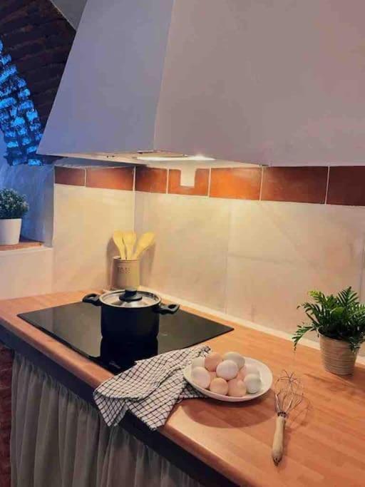 La Palmera. Casa Rural Con Piscina Privada. Benadalid Exterior foto